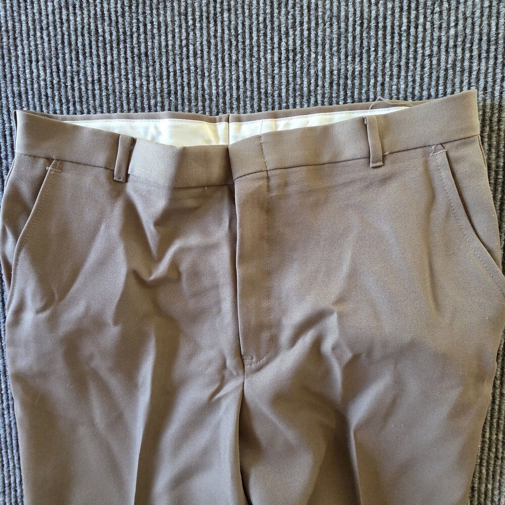 Vintage Dress Pants Slacks Men's 34x29 YKK zipper Made in USA NWOT
